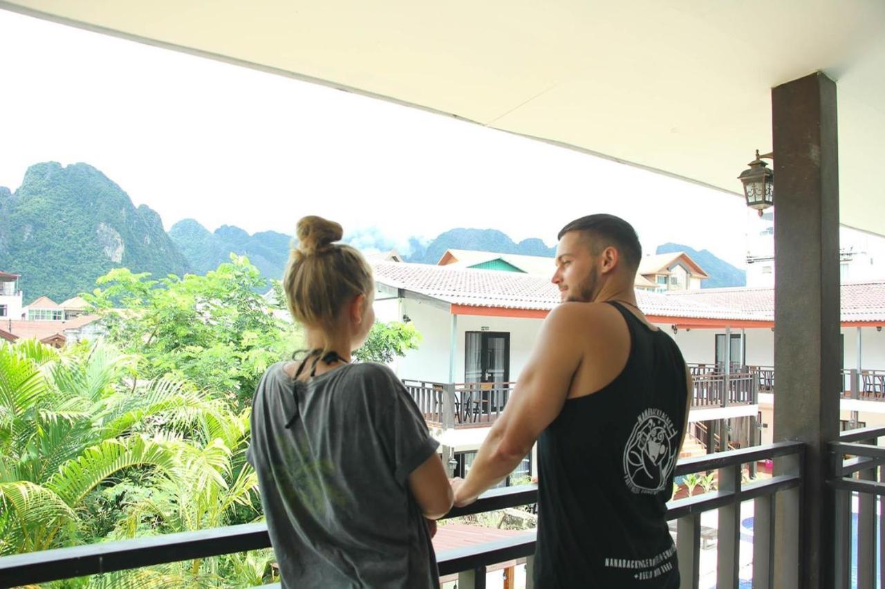 Jasmine Garden Resort Vang Vieng Exterior foto